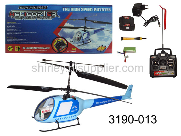 rc helicopter (4 channels)