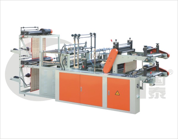 rolling bag cutting machine