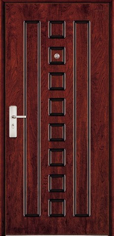 Steel Wood Armored Door