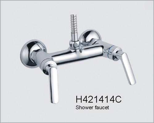 Brass shower tap