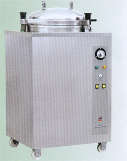 vertical round sterilizer