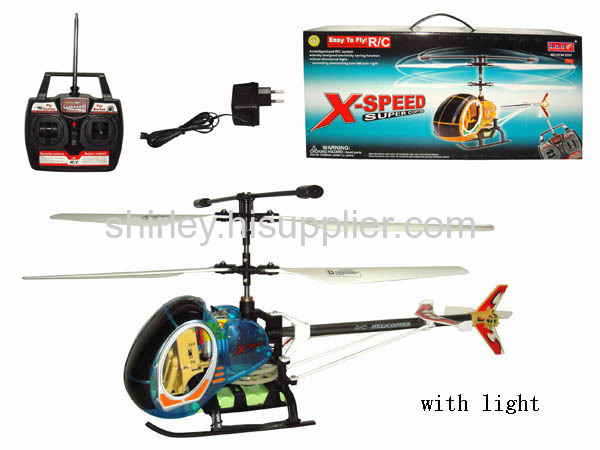 rc helicopter (2CH) with light