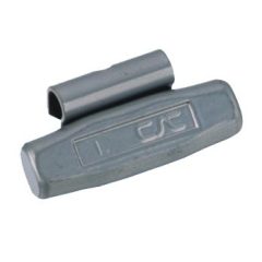 Zn Plated and Plastic Coated Clip-on Wheel Weight