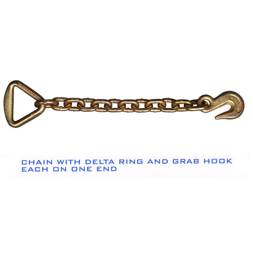 Chain with delta ring