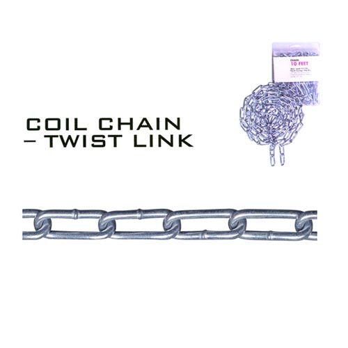 COIL CHAIN -TWIST LINK