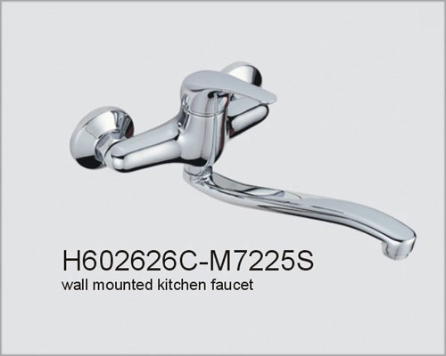 wall mounted kitchen faucet