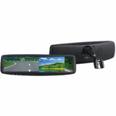 T2W 4.5inch Car rearview mirror lcd monitor with bluetooth,parking sensor