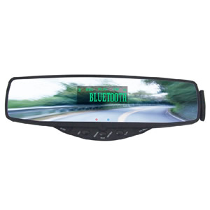 T2W Handsfree bluetooth rearview mirror with record function