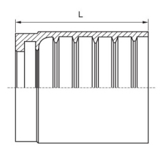 Ferrule For Sae 100 R2AT/EN 853 2SN Hose