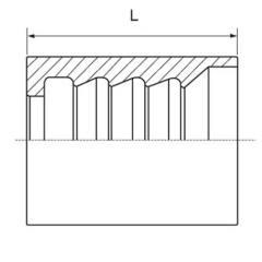 Ferrule For Sae 100 R2AT/EN 853 2SN Hose