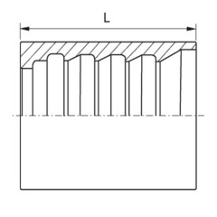 Ferrule For 4SH、 R12/32 Hose