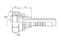 SAE Female 90°Cone Seat SAE J513