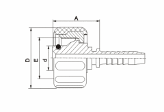 Metric Female Waterwash Insert