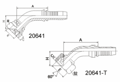 elbow female thread fitting