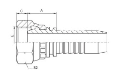 BSP female thread fitting