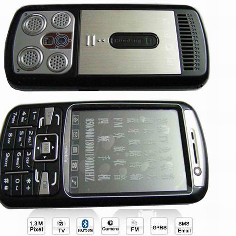 Bluetooth FM Dual Sim World Phone Unlocked