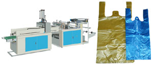 Computer Hot-sealing and Hot-cutting Bag Making Machine with Automatic Punching Unit
