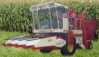 Self-Propelled Corn Harvester