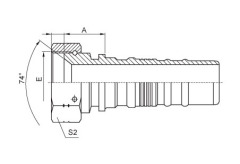 JIC Swaged Hose Fittings