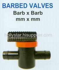 BARBED VALVE