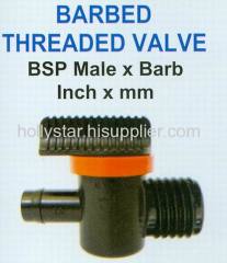 BARBED THREADED VALVE