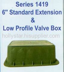 STANDARD EXTENSION  VALVE BOX