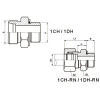 Metric Thread Stud Ends ISO 6149