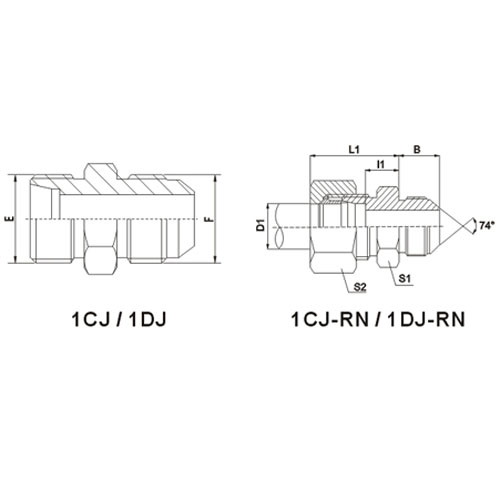 JIC  adapter