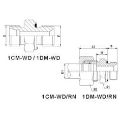 Metric Thread With Captive Seal