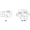 Reducer Tube Adaptor With Swivel NUT