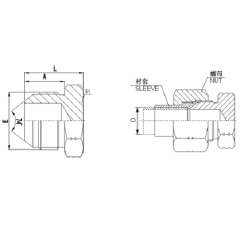 JIC Male 74°Cone Plug