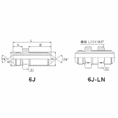 JIC male adapter