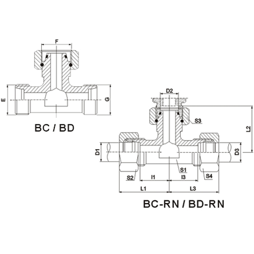 Branch Tee Fittings