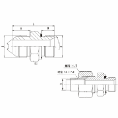 JIC adapter