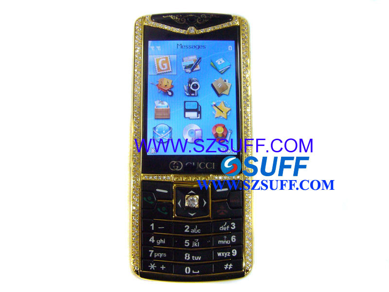 GUCCI Gold GSM Mobile Phone