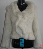 Rabbit Fur Knnitted Jacket