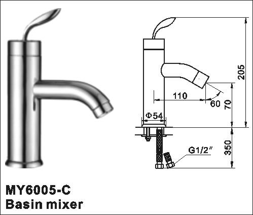 clawfoot basin faucet