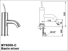 handle basin faucet