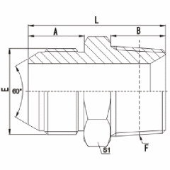 BSPT thread adapter