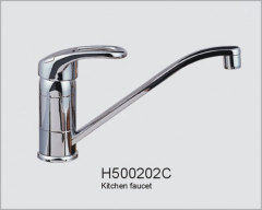 copper kitchen faucet