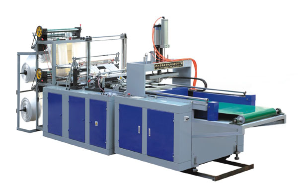 plastic T-shirt bag making machine