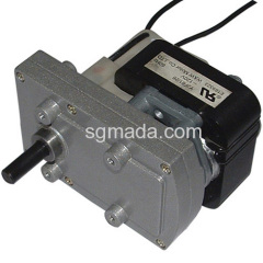 AC motor with square gearbox