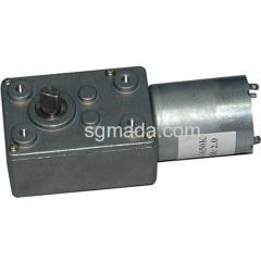 DC worm geared motor