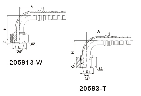 Hydraulic Pipe Fittings