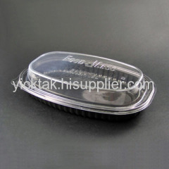 Disposable Plastic Food Container(Deli and Sushi Box)