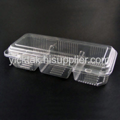 Disposable Plastic Food Container(Triad Biscuit & Cake Box)