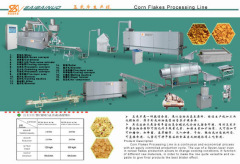 Corn Flakes Processing Line
