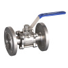 3PC Full Bore Stainless Steel Flanged End Ball Valve