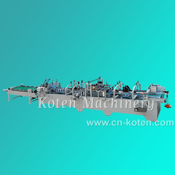 folding and gluing machinery