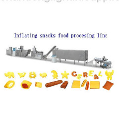 Inflating Snacks Food Processing Line